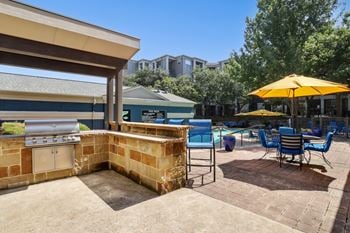 Community grilling area